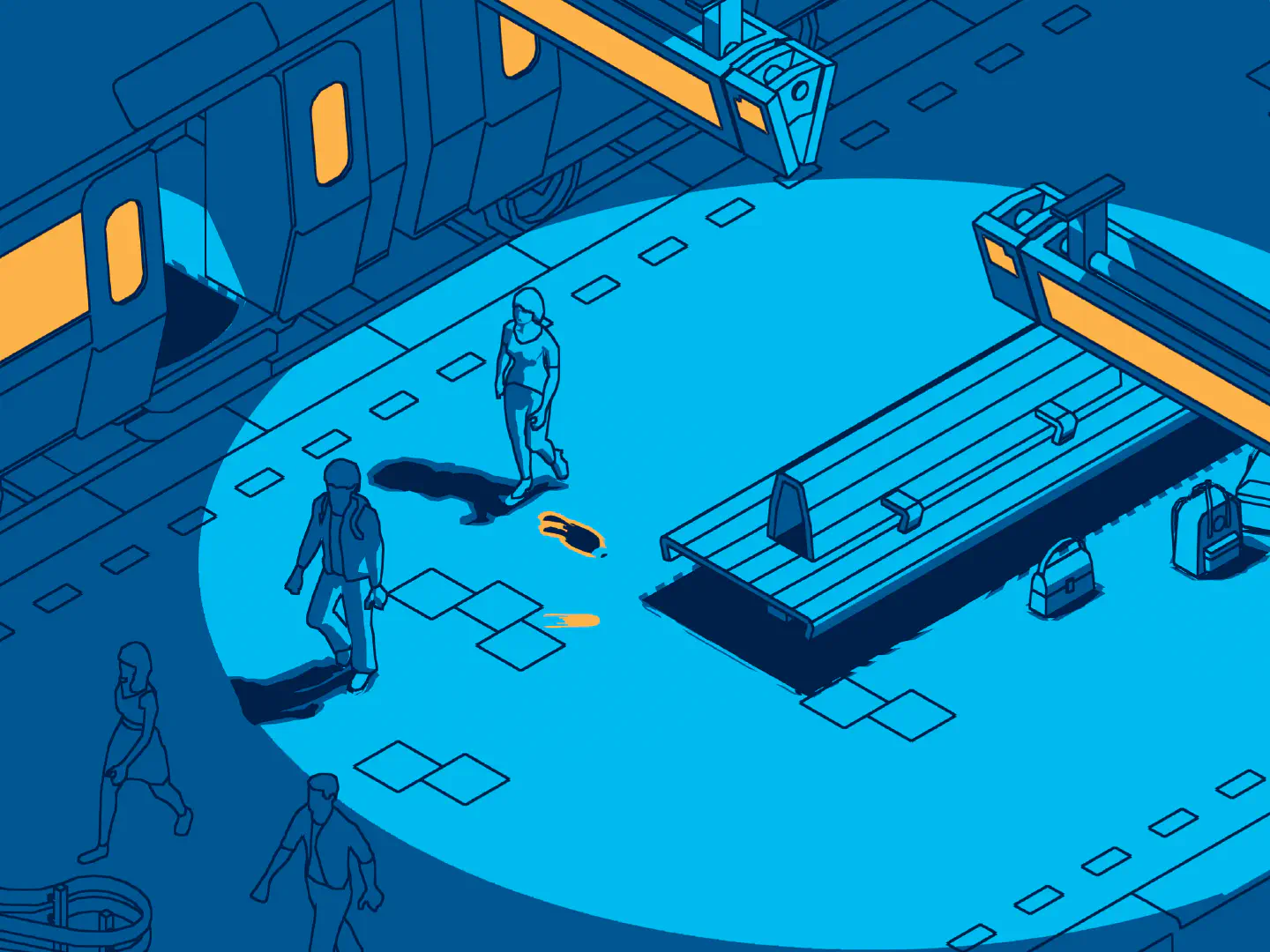 Screenshot of the subway level in SCHiM